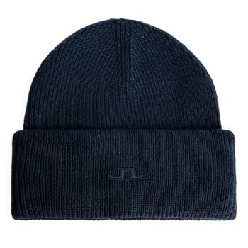 J Lindeberg Karlos Beanie JL Navy