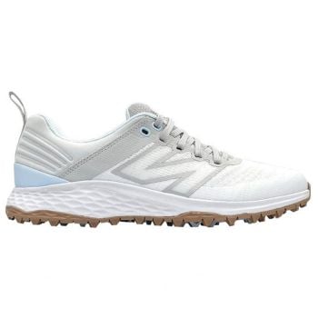 New Balance Womens Fresh Foam Contend White Grey Golf Shoes