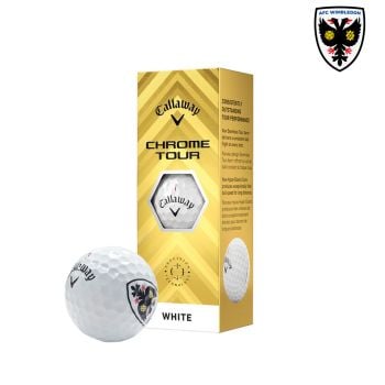 Callaway Wimbledon Chrome Tour Golf Balls 3 Ball Pack
