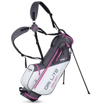 Big Max DRI LITE Seven G Stand Bag Charcoal Fushia