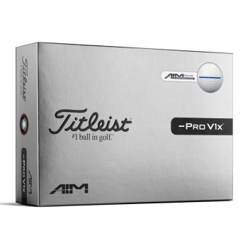 Titleist V1X Left Dash AIM Golf Ball