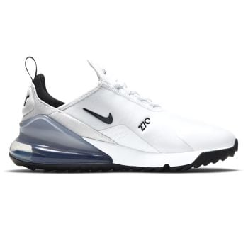 Nike Air Max 270 Golf Shoes White Black