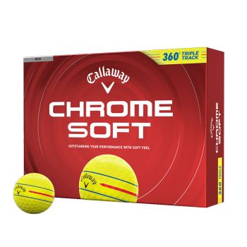 Callaway Chrome Soft 360 Triple Track Golf Ball