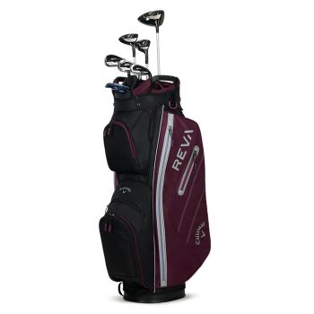 【未使用美品】ロイヤルアルバート★レヴェリー★テニスセット Callaway REVA Ladies 8 Piece Package set BLACK | Silvermere Golf