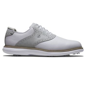 Footjoy Traditions Golf Shoes White Grey 57957