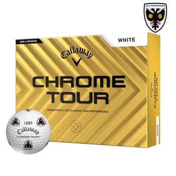 Callaway Wimbledon Chrome Tour TRUVIS Golf Balls Dozen Pack
