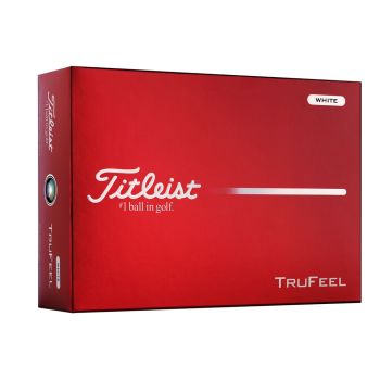 Titleist TruFeel White Dozen