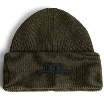 J Lindeberg Karlos Beanie Forest Green