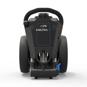 Powakaddy Micra Push Cart Gunmetal/Blue