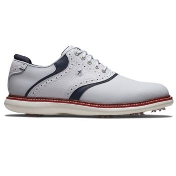 Footjoy Traditions Limited Edition Golf Shoes White Red 57958