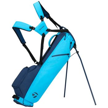 TaylorMade Flextech Carry Bag Navy Cyan