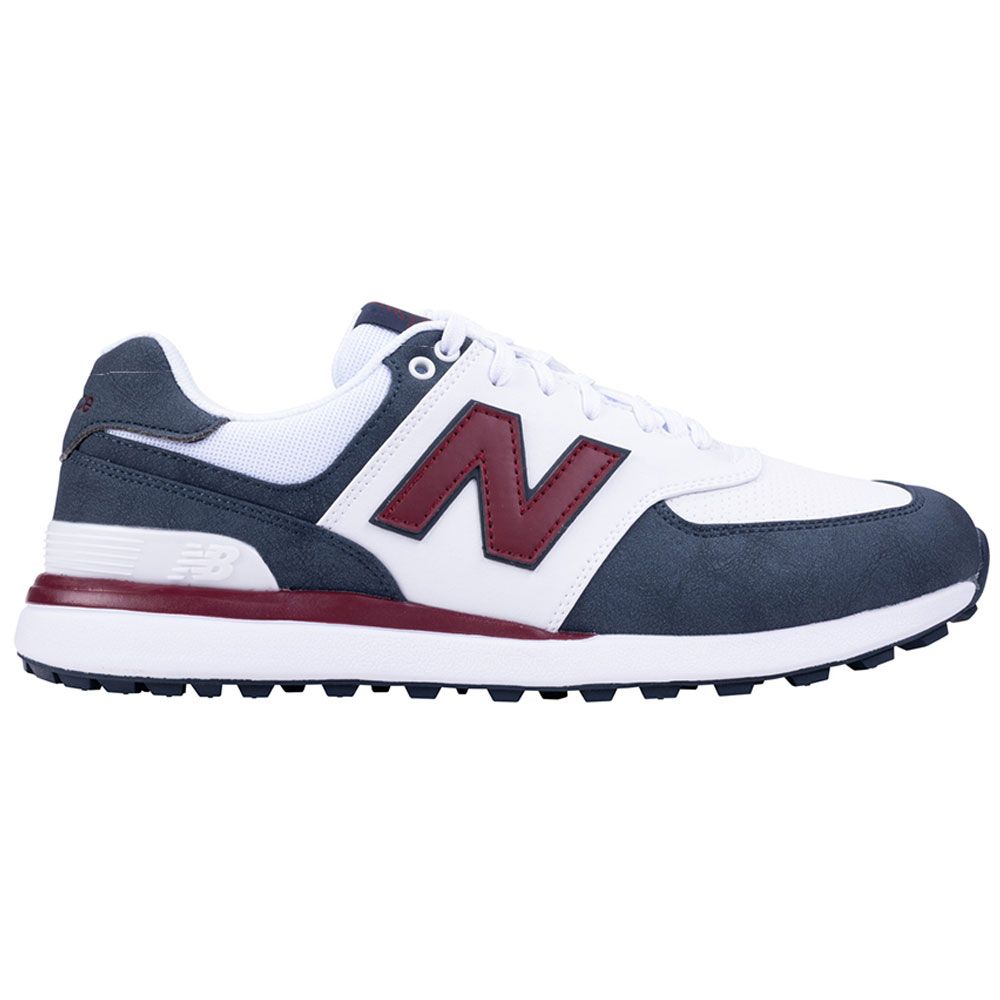 NEW BALANCE New Balance 574 Greens V2 Golf Shoes Blue White Red MG574