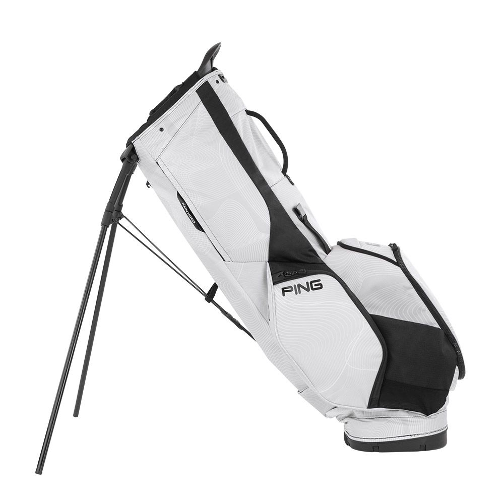 PING PING Hoofer 231 Stand Bag White Contour