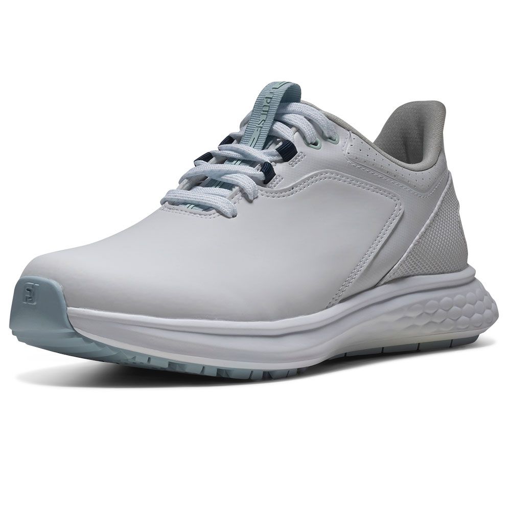FOOTJOY Footjoy Womens PULSE Golf Shoes White Blue 93847