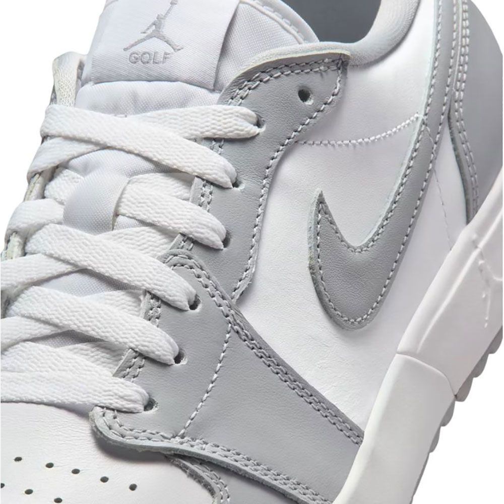 JORDAN Jordan Air Jordan 1 Low G Spiked Golf Shoes Grey White