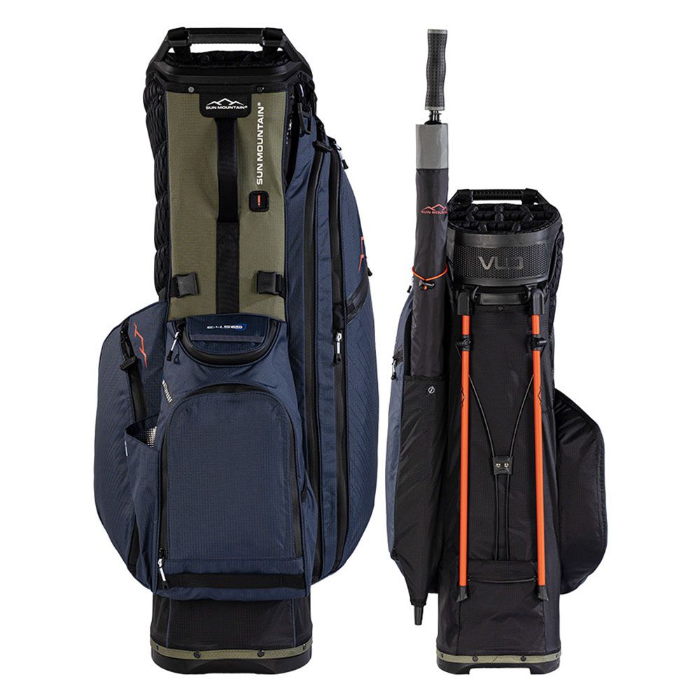 SUN MOUNTAIN Sun Mountain Eclipse E4.5 VLO H2NO 14-Way Hybrid Bag Black Ink Olive