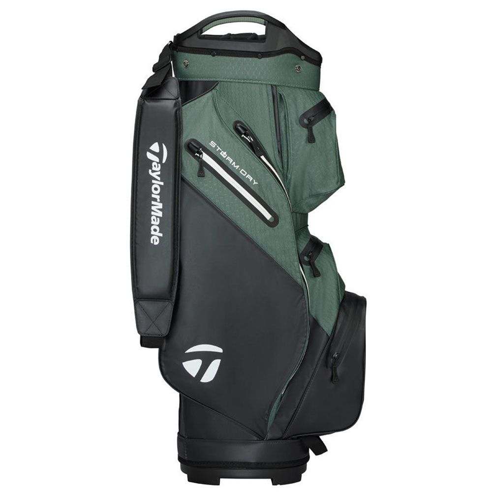 TAYLORMADE TaylorMade Storm Dry Cart Bag Black Sage