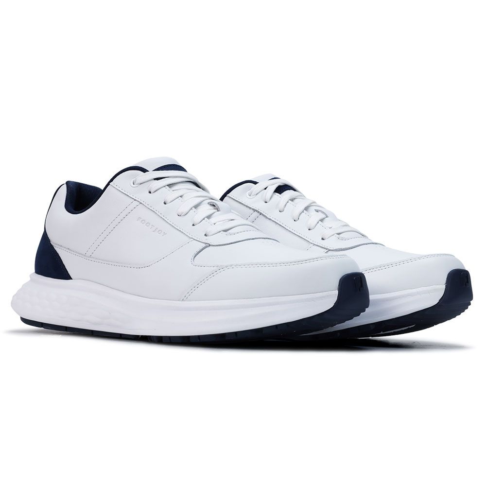FOOTJOY Footjoy Hampton Golf Shoes White Navy 50085