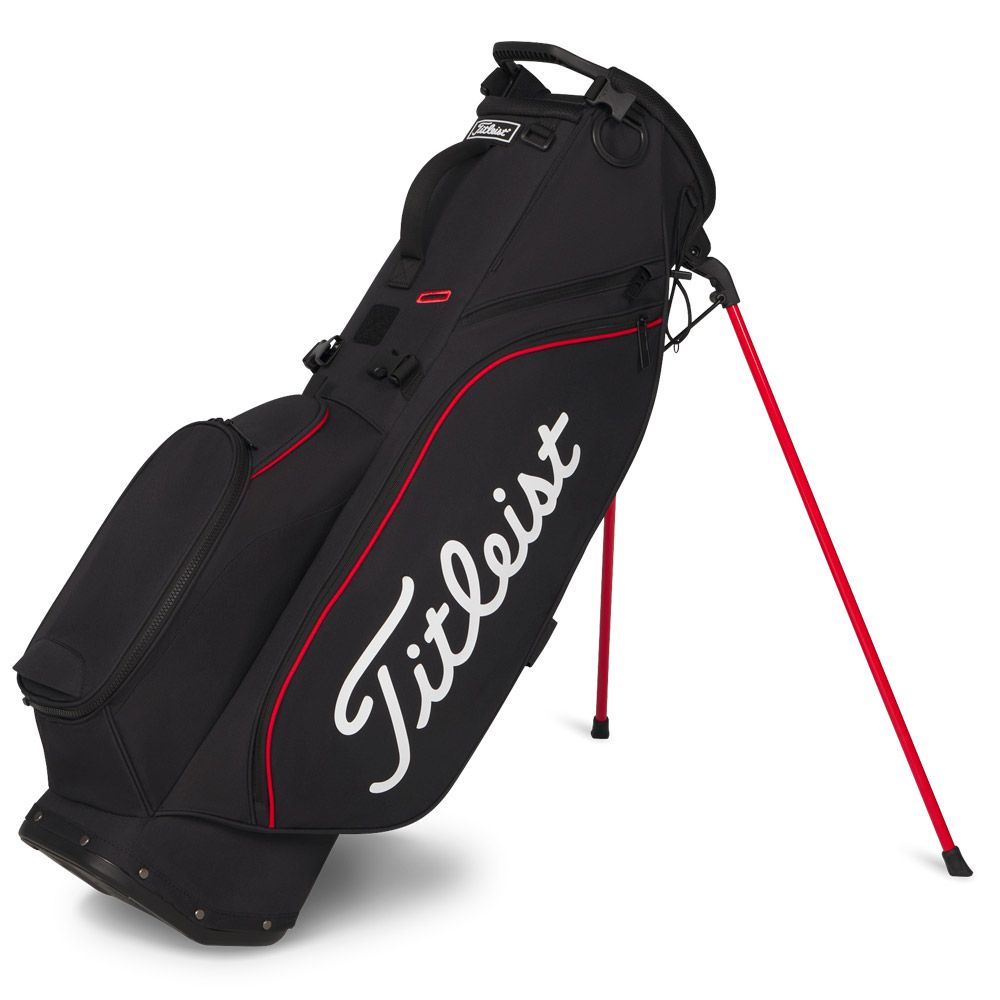 TITLEIST Titleist Playes S4 Carry Bag Black Red White