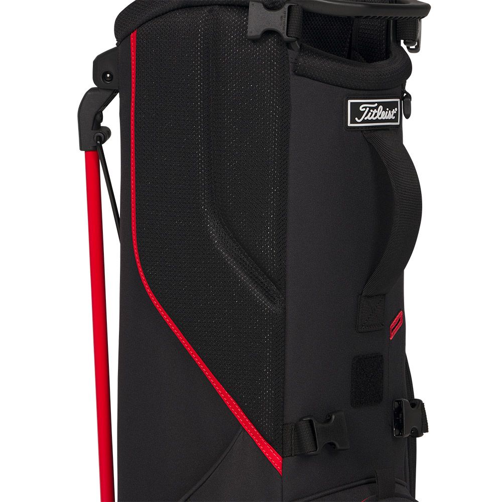 TITLEIST Titleist Playes S4 Carry Bag Black Red White