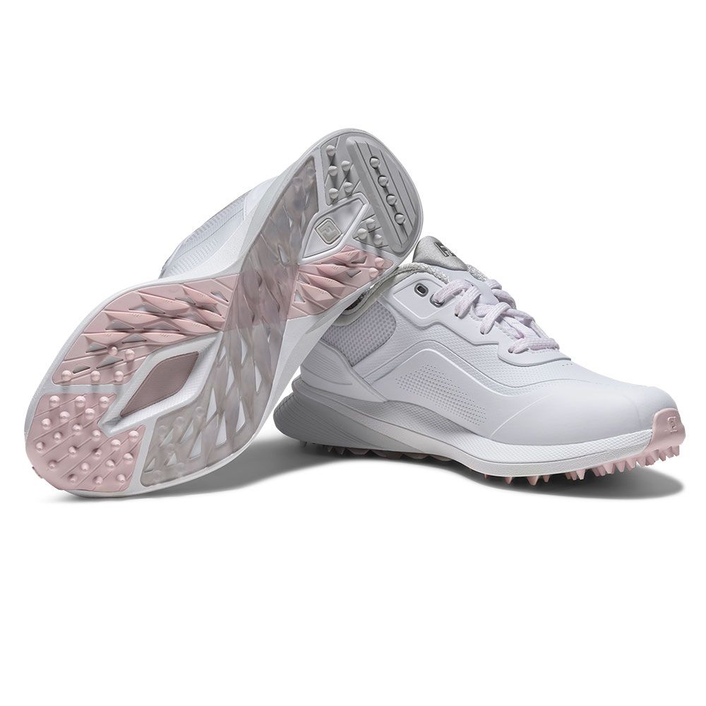 FOOTJOY Footjoy Womens Pro SL Golf Shoes White Grey 98230