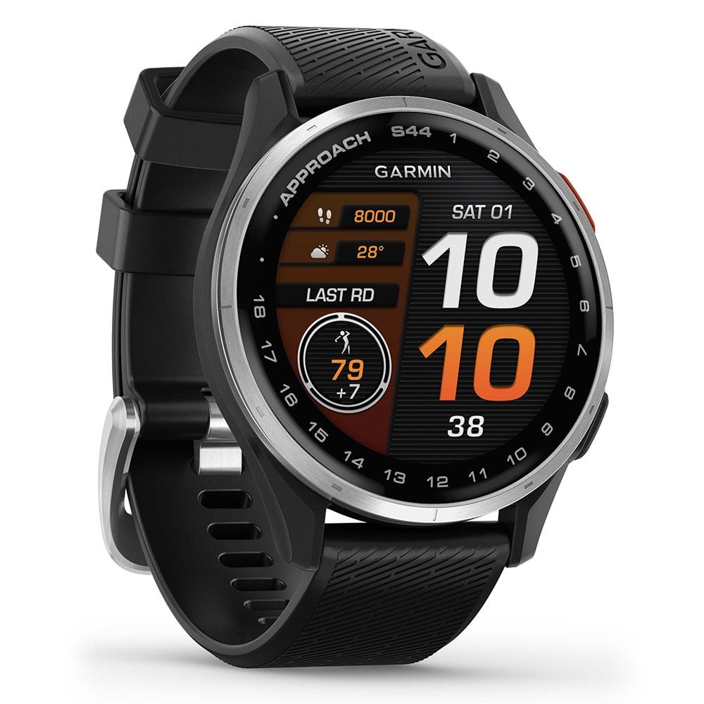 超超美品GARMIN APPROACH S44 GPSウォッチ Garmin Approach S44 Watch Black | Silvermere Golf