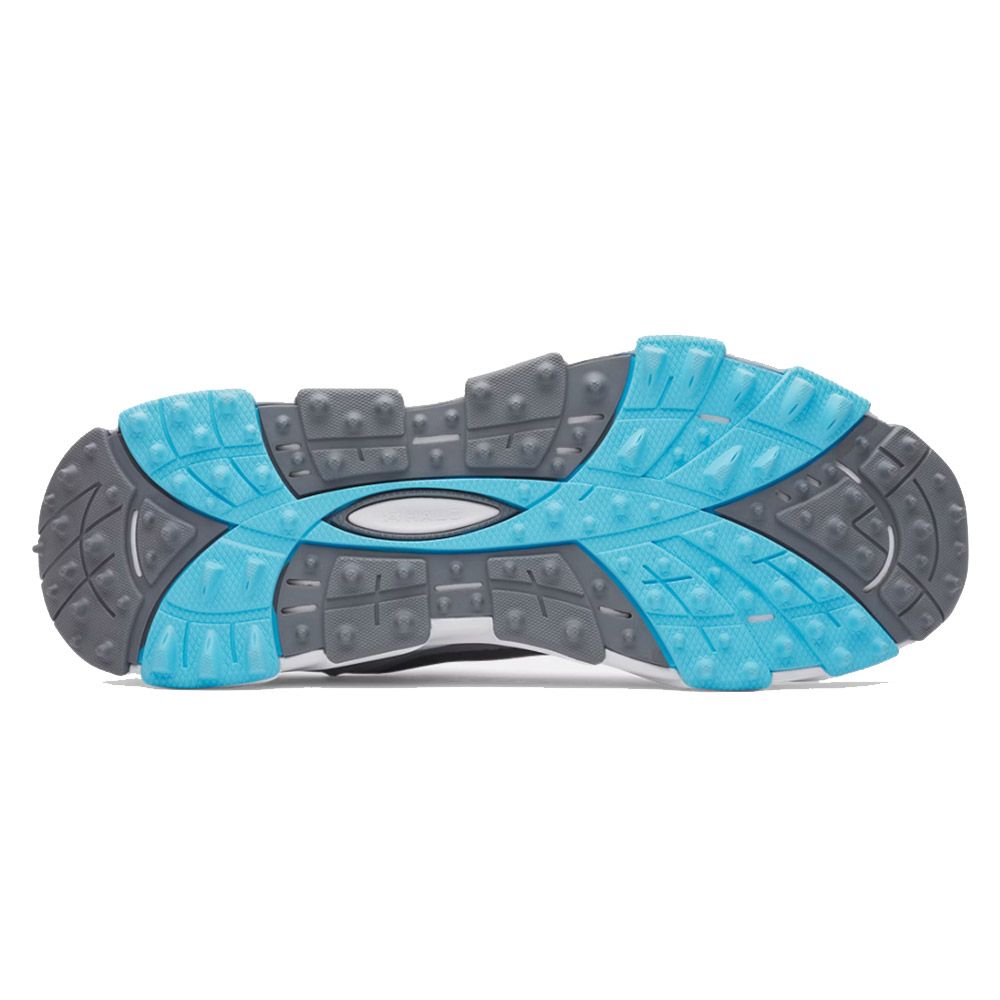 UNDER ARMOUR Under Armour Halo Hybrid Spikeless Golf Shoes Gray Metallic