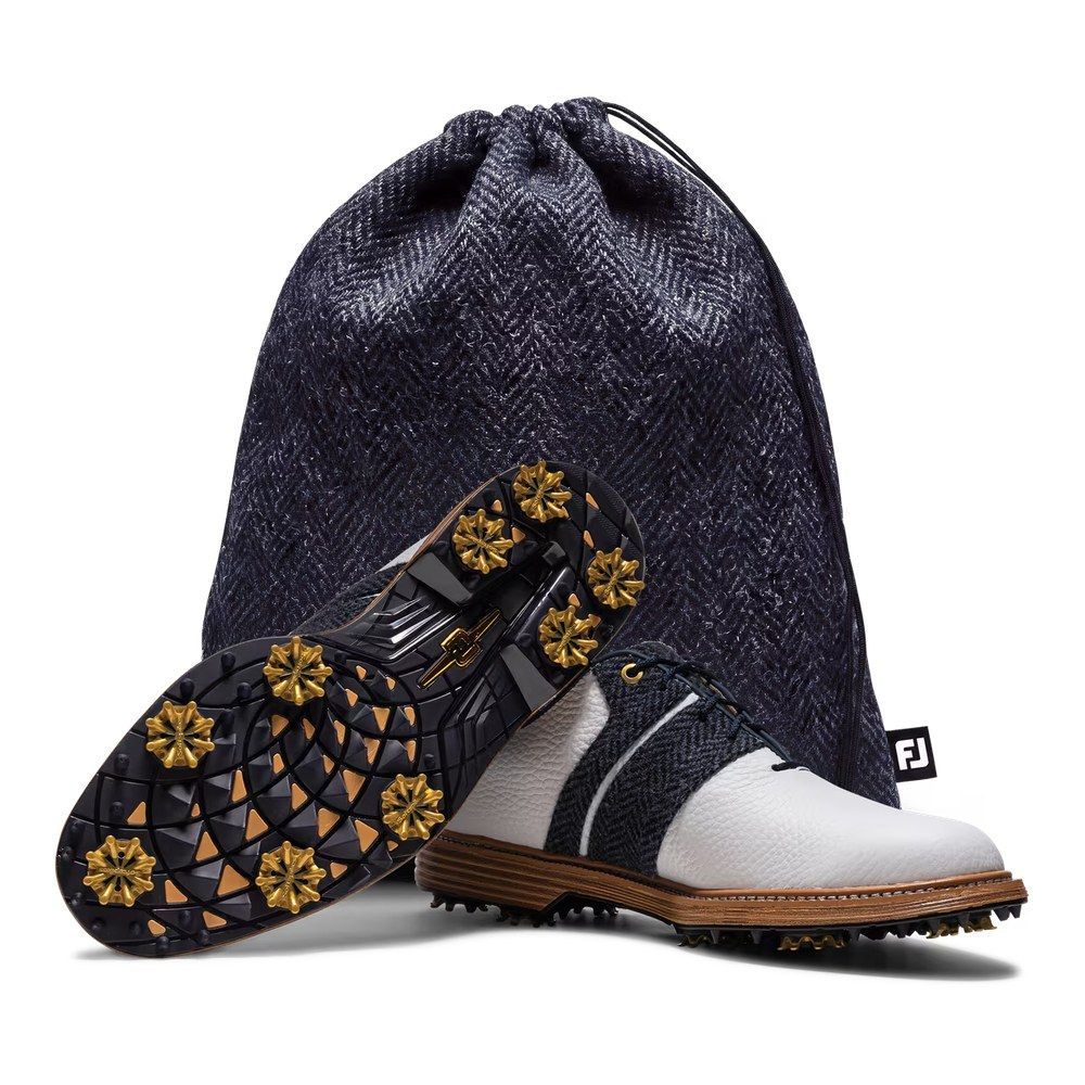 FOOTJOY Footjoy Premiere Harris Tweed Herringbone Golf Shoes 54588