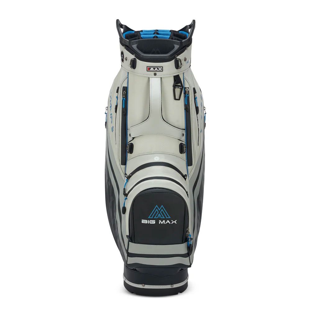 Big Max Dri Lite Tour 2 Cart Bag Black Off White Blue | Silvermere Golf