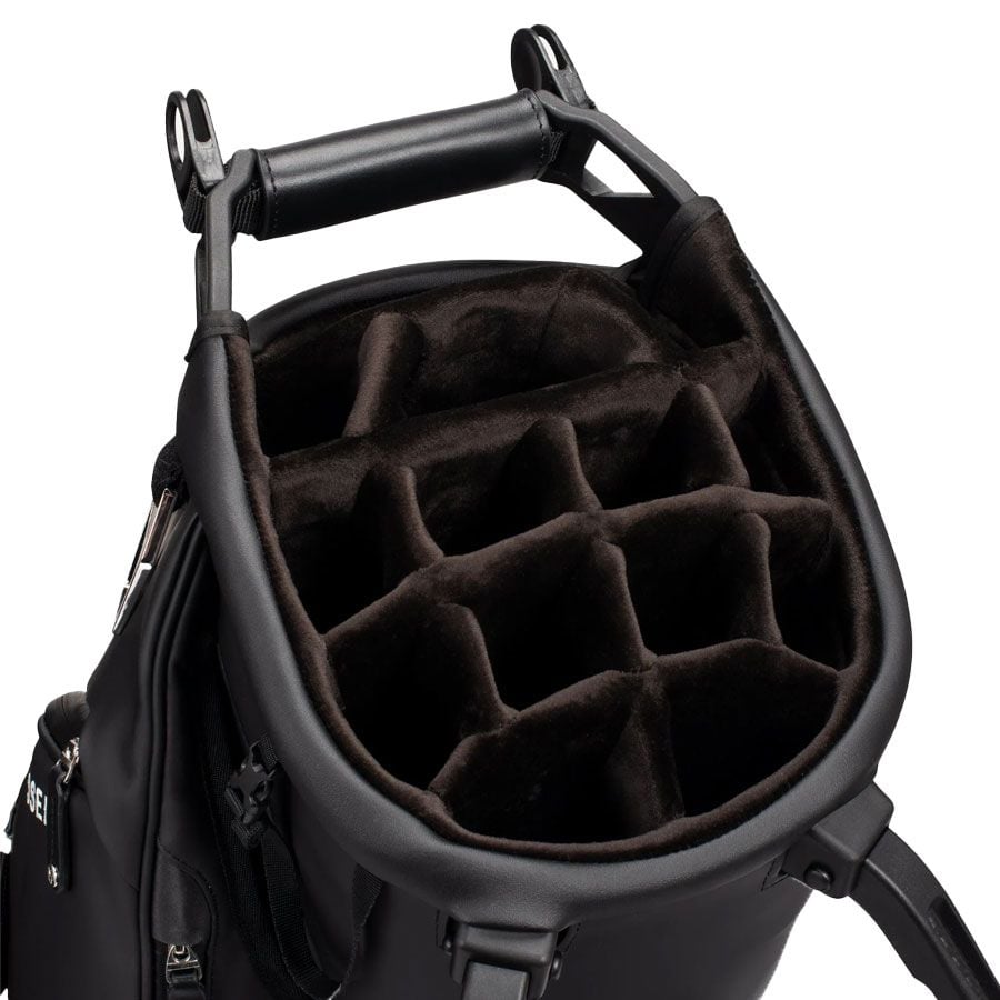VESSEL Vessel Player V 14 Way Stand Bag Pebbled Black