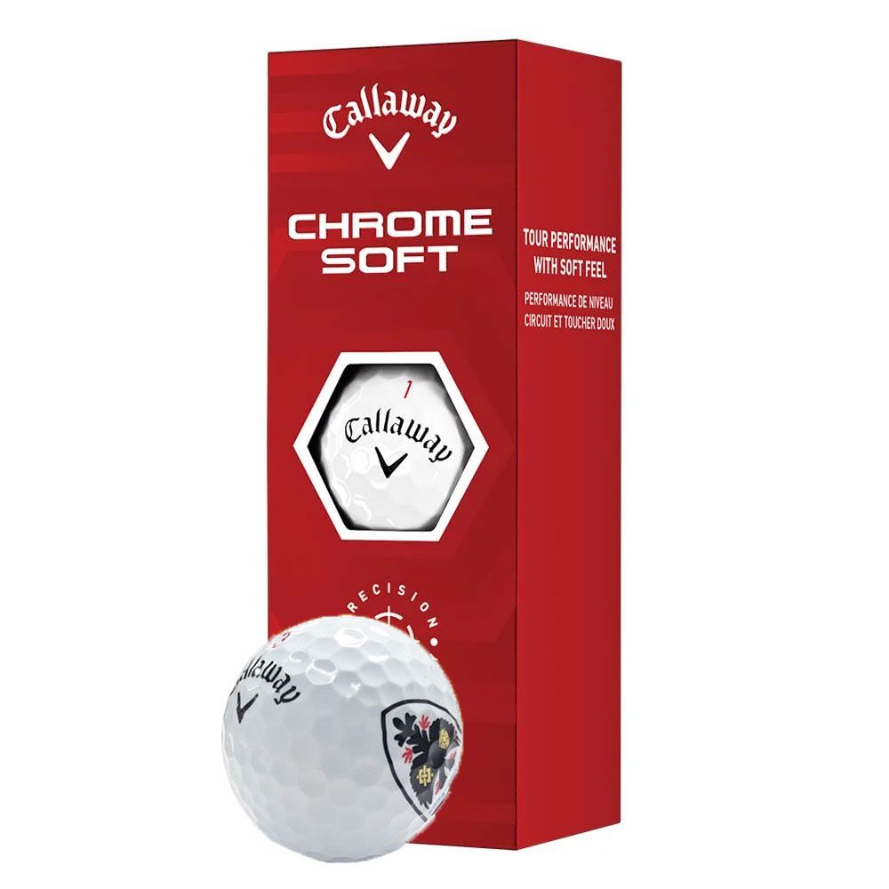 CALLAWAY Callaway AFC Wimbledon Chrome Soft Golf Balls 3 Ball Pack