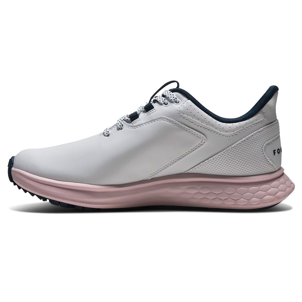 FOOTJOY Footjoy Womens PULSE Golf Shoes White Pink 93848