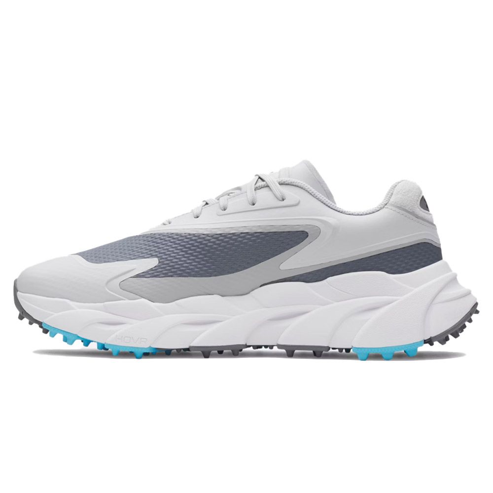 UNDER ARMOUR Under Armour Halo Hybrid Spikeless Golf Shoes Gray Metallic