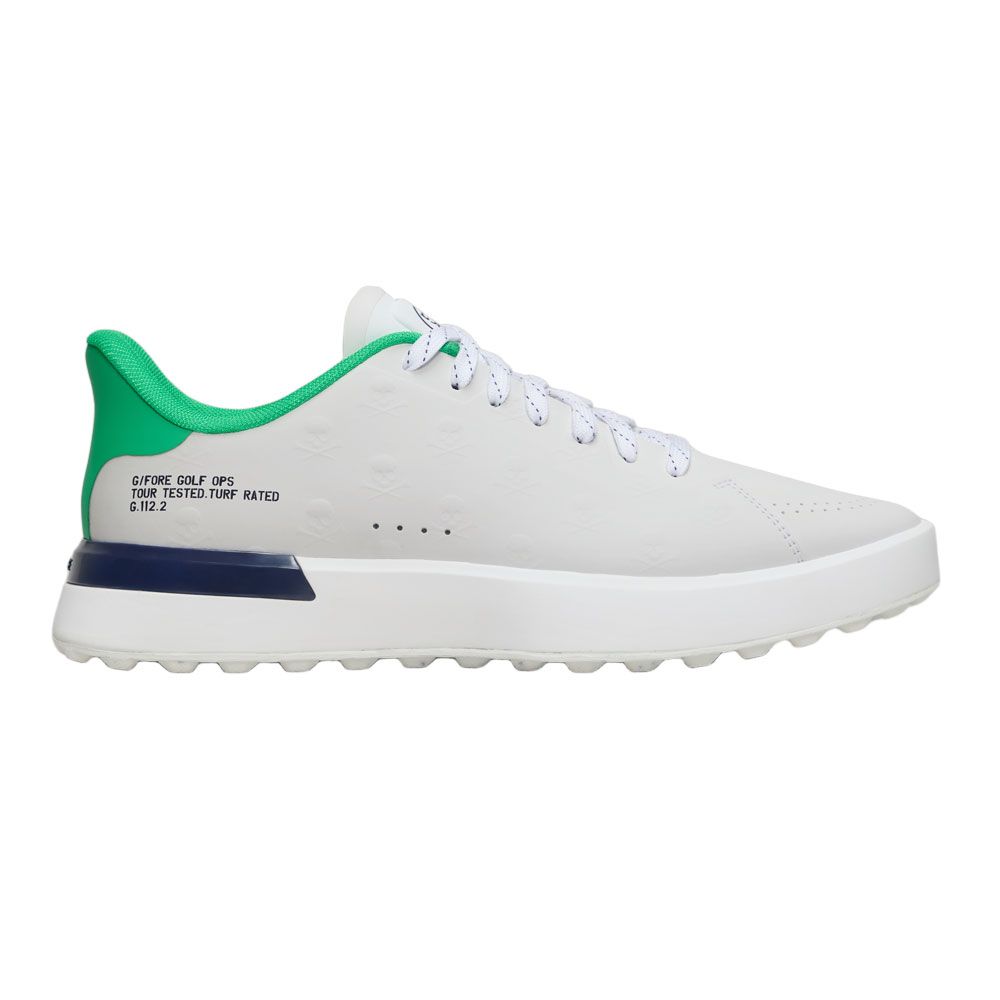 GFORE GFORE G.112 Embossed Skull and Tees Golf Shoes White Clover