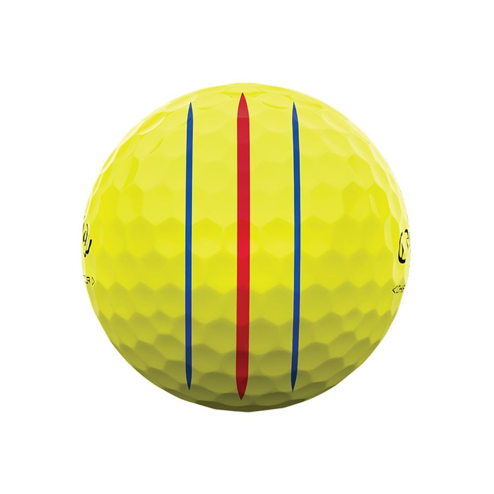 CALLAWAY Callaway Chrome Tour Triple Track Yellow Dozen Pack