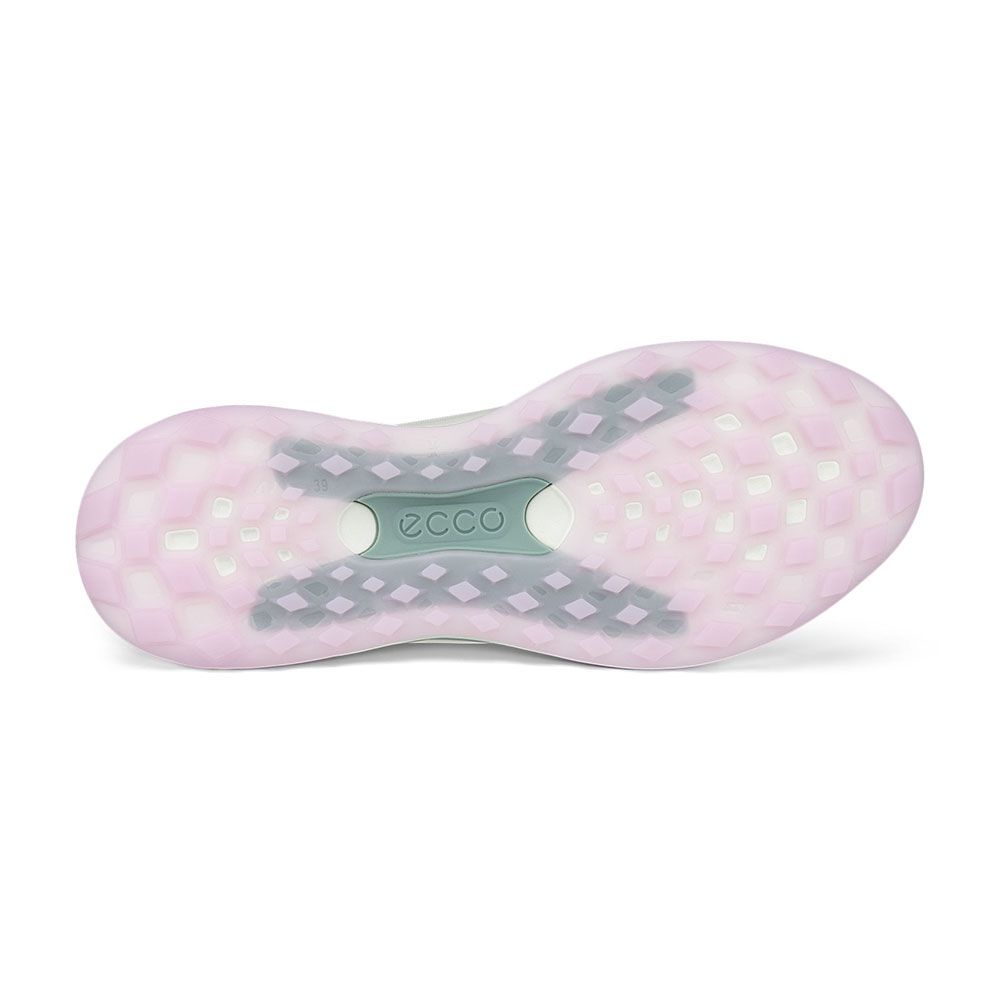 ECCO Ecco Womens LT1 Golf Shoes White Ice