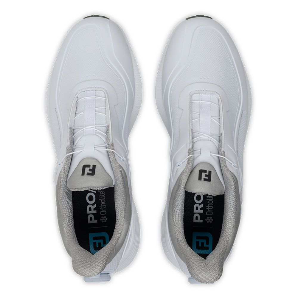 FOOTJOY Footjoy PRO SL BOA Golf Shoes White Grey 56952
