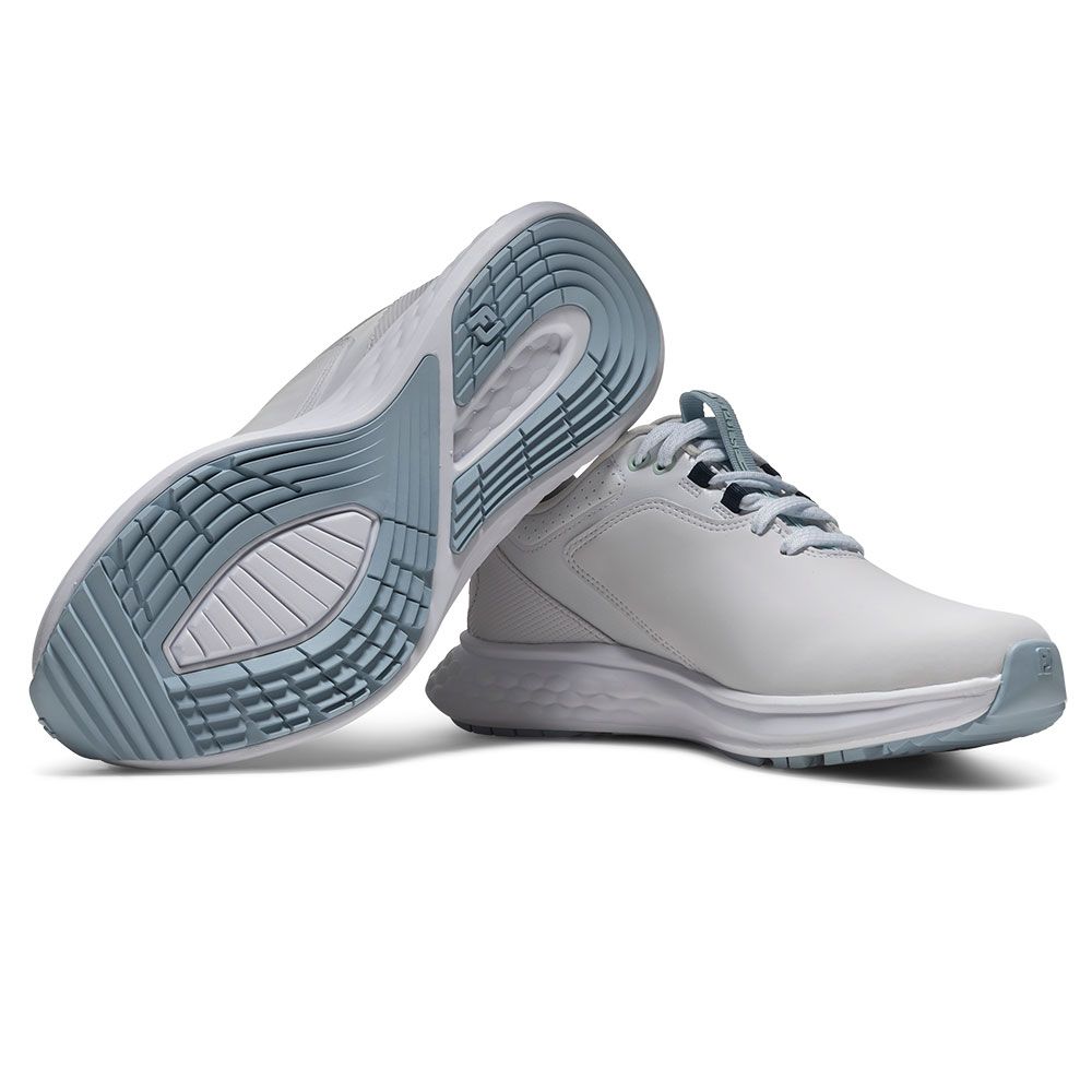 FOOTJOY Footjoy Womens PULSE Golf Shoes White Blue 93847