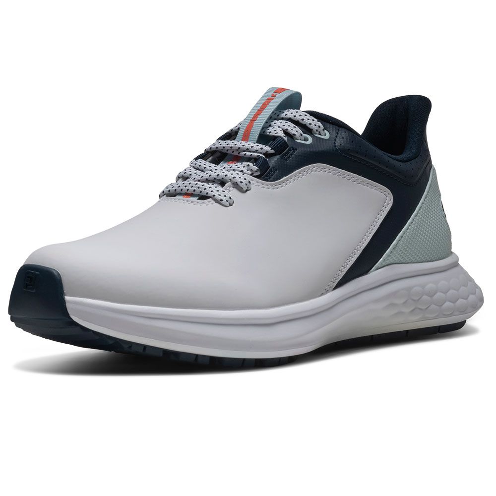 FOOTJOY Footjoy Womens PULSE Golf Shoes White Navy 93849
