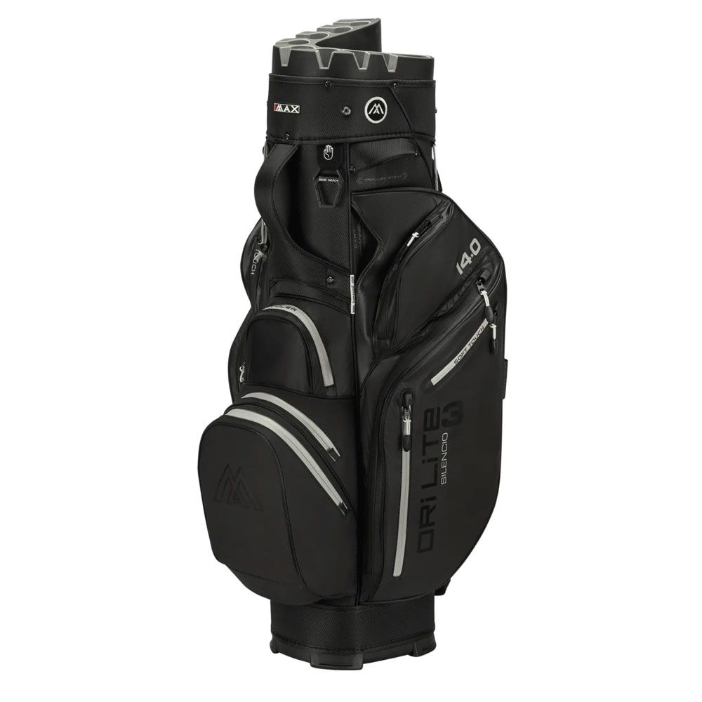 BIG MAX Big Max Dri Lite Silencio 3 Organiser Cart Bag Black