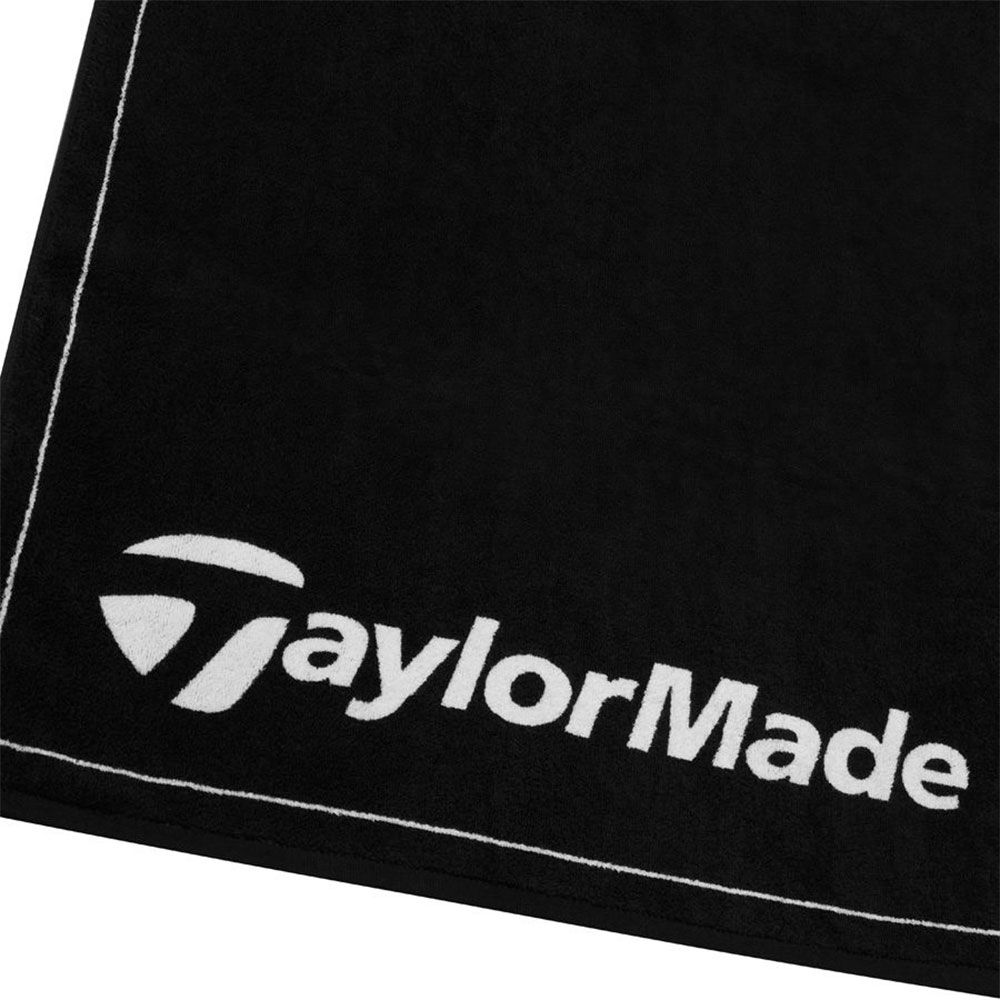 TAYLORMADE TaylorMade Tour Golf Towel Black