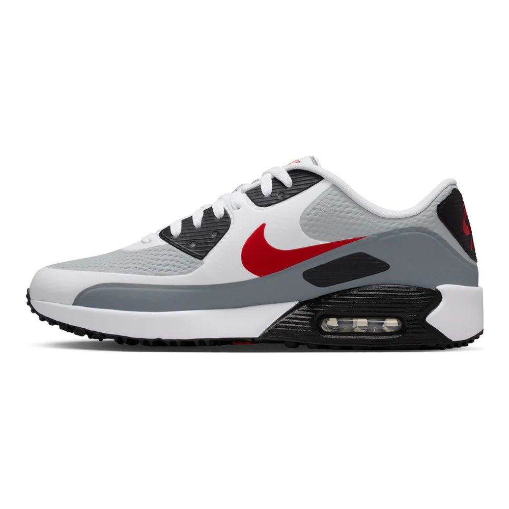 NIKE Nike Air Max 90 G Golf Shoes White Red
