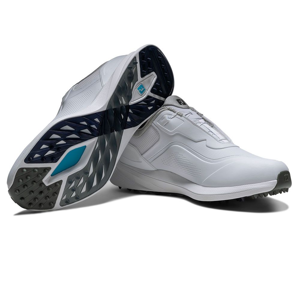 FOOTJOY Footjoy PRO SL BOA Golf Shoes White Grey 56952