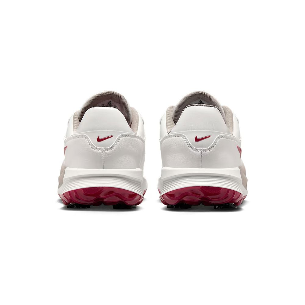 NIKE Nike Victory Pro 4 Golf Shoes White Grey Red