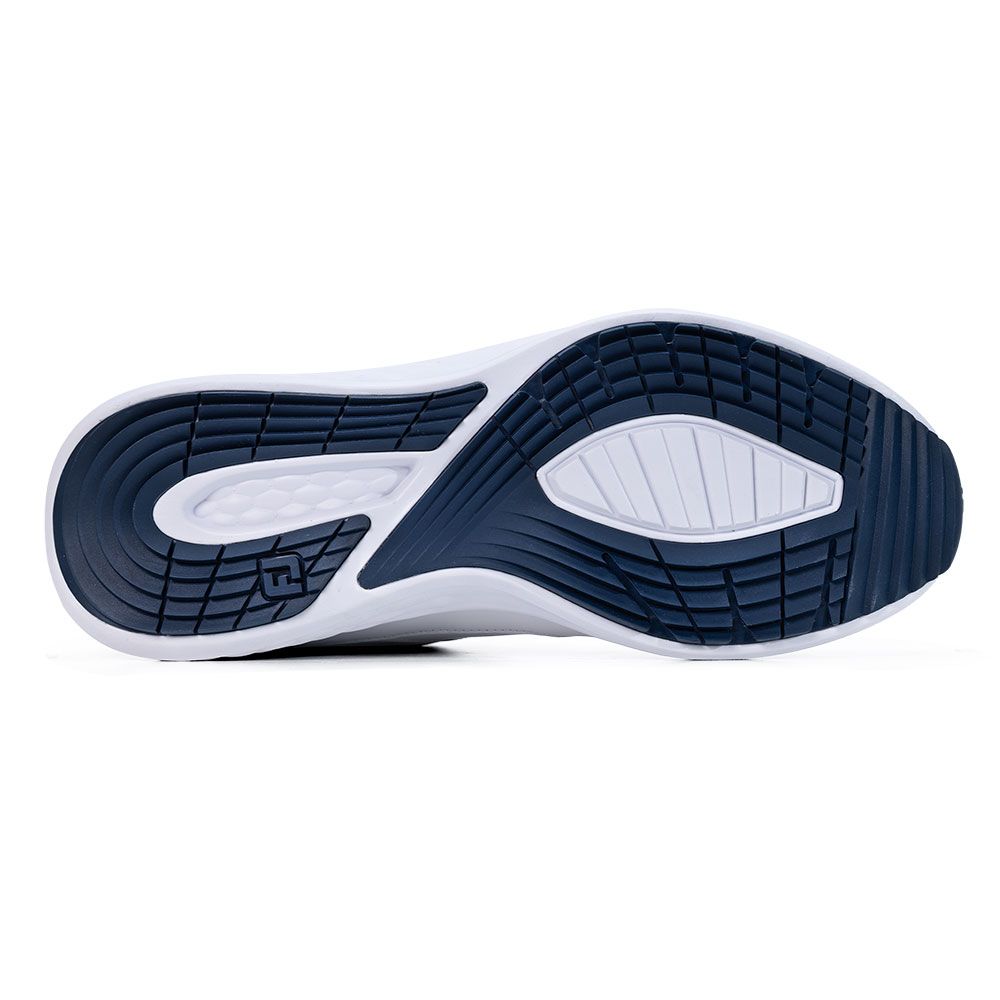 FOOTJOY Footjoy Hampton Golf Shoes White Navy 50085