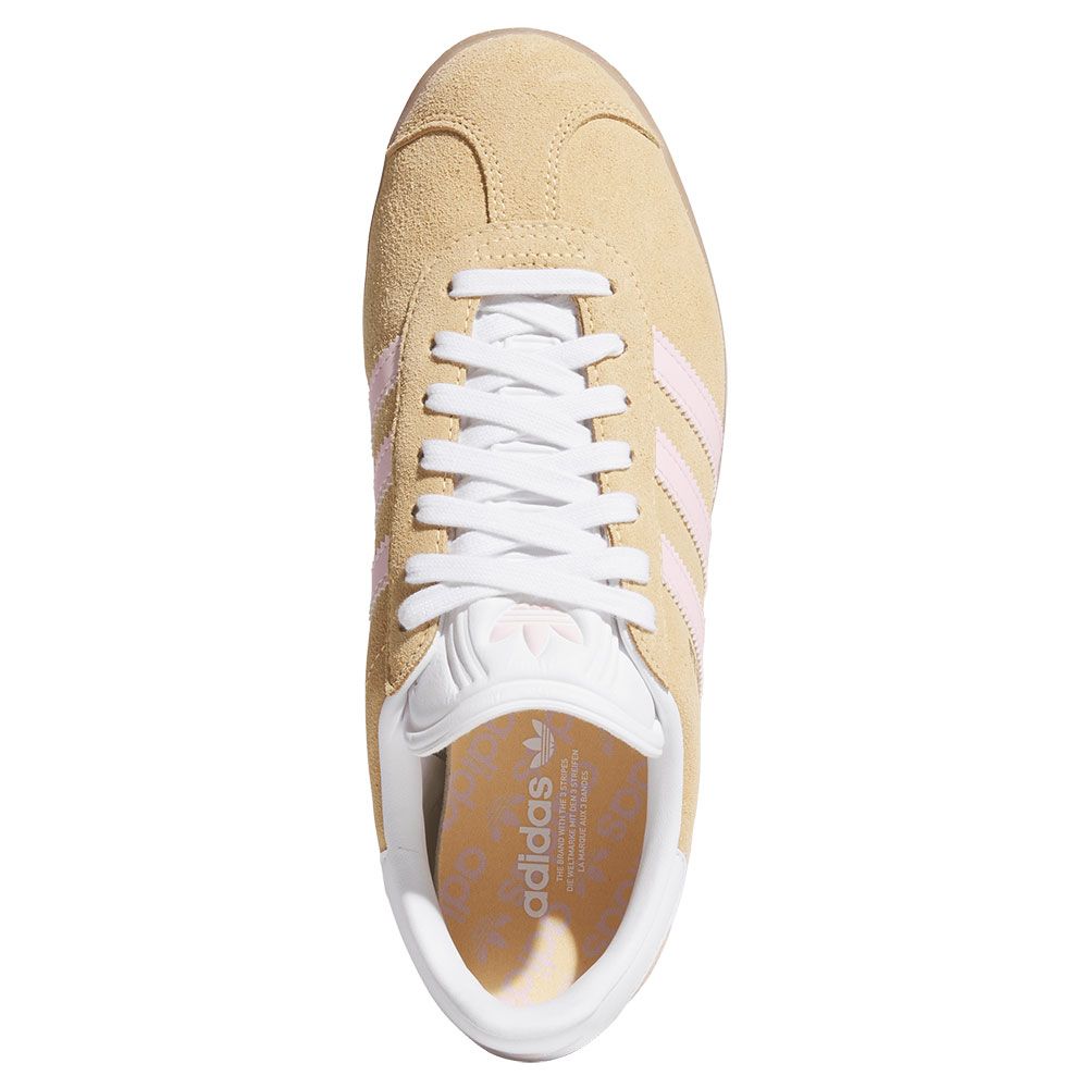 ADIDAS ORIGINALS adidas Originals Ladies W Gazelle Golf Shoes Ice Tan Pink JR4471