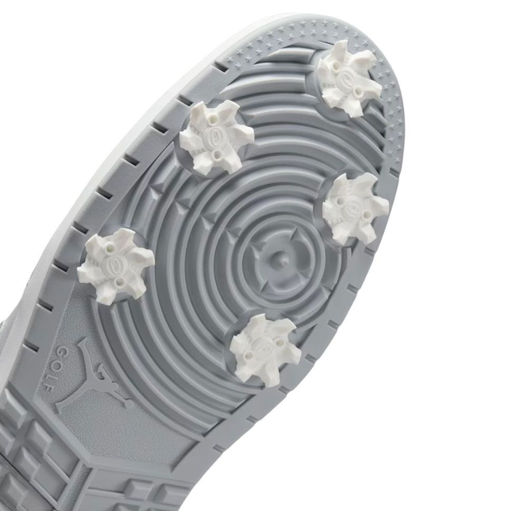JORDAN Jordan Air Jordan 1 Low G Spiked Golf Shoes Grey White