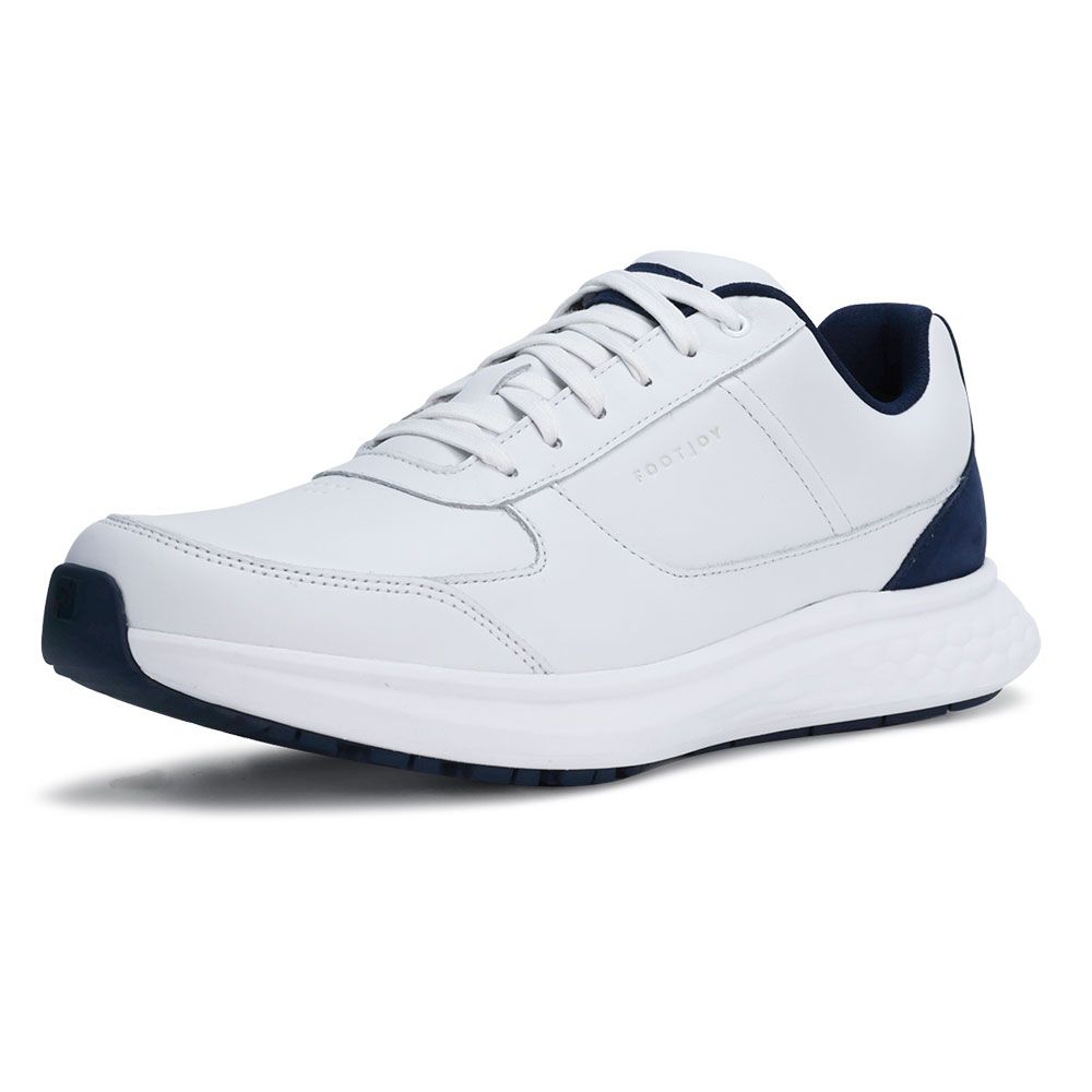 FOOTJOY Footjoy Hampton Golf Shoes White Navy 50085