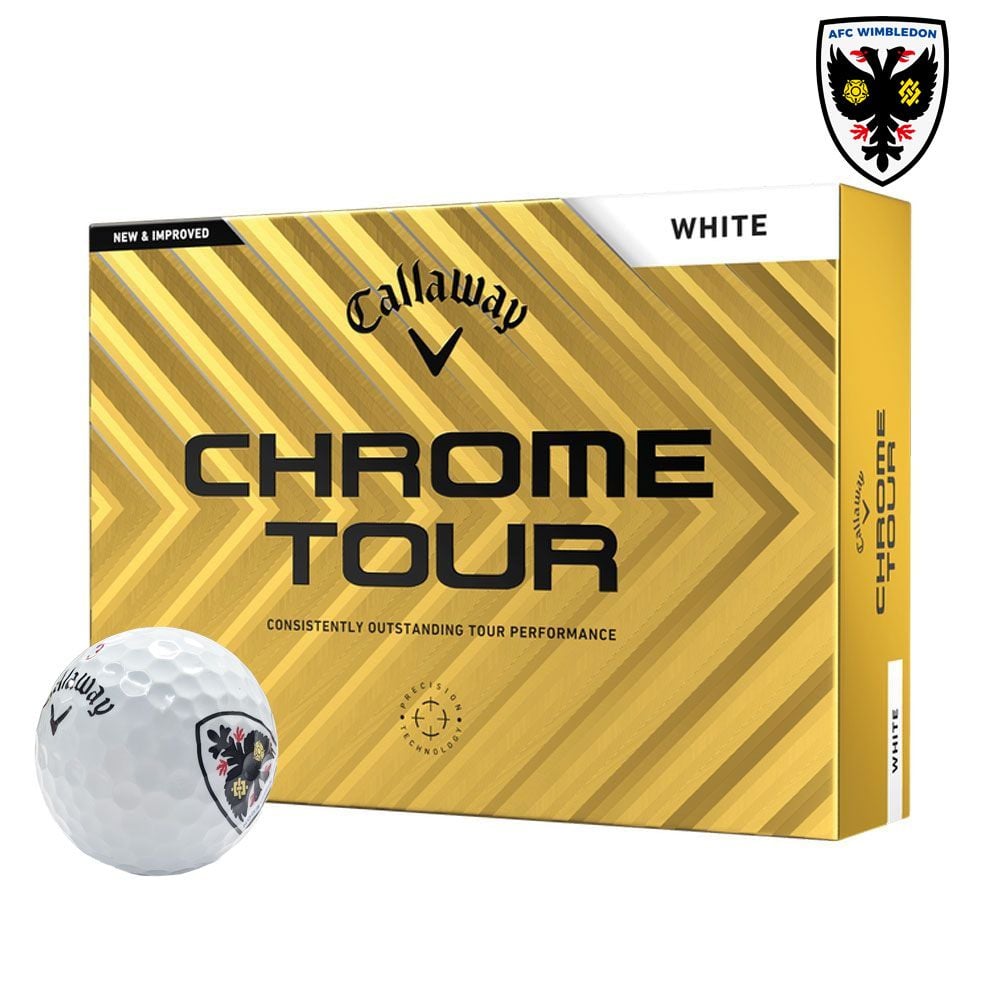 CALLAWAY Callaway Wimbledon Chrome Tour Golf Balls Dozen Pack