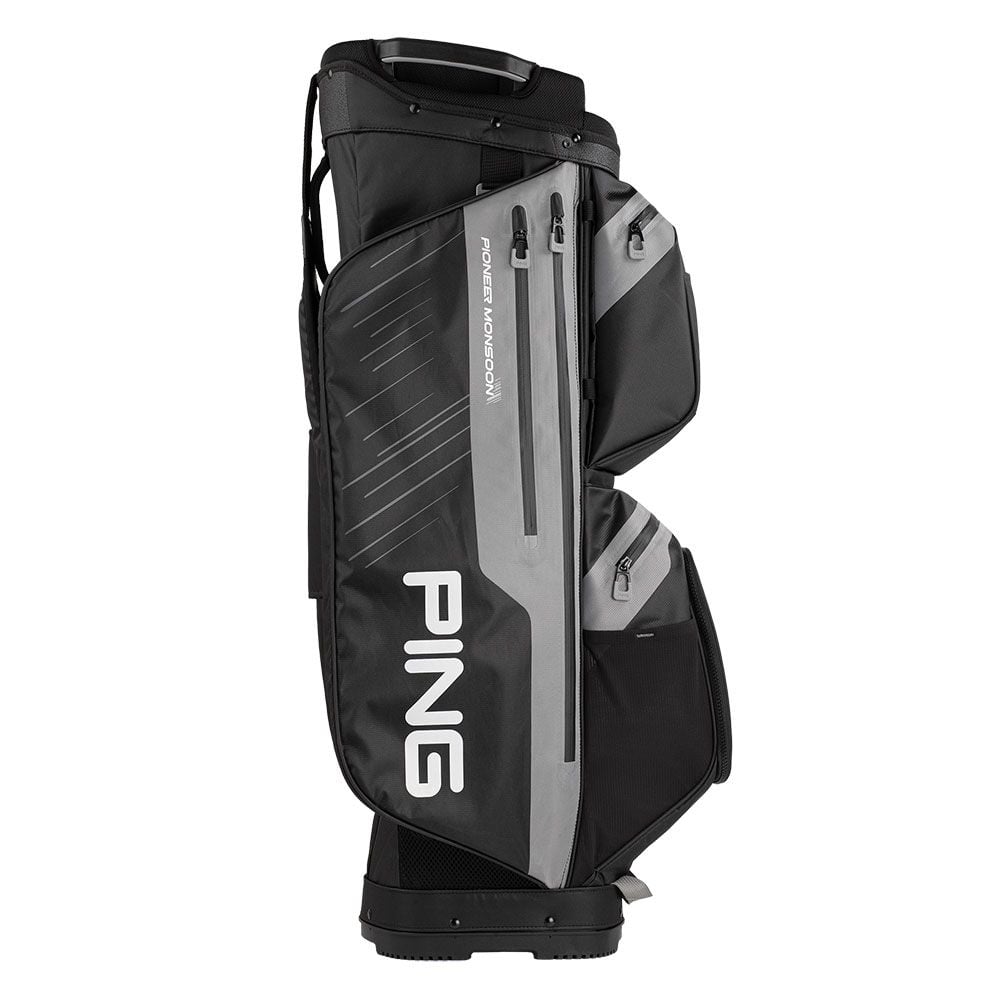 PING Ping Pioneer Moonsoon 231 Cart Bag Black Grey